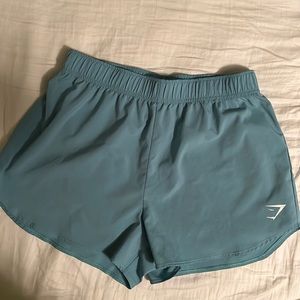 Blue Gymshark shorts